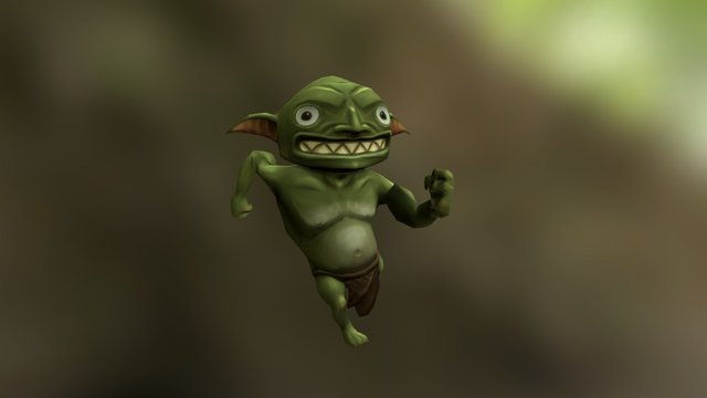 Goblin Run 3D Model