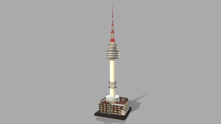 ELVIS Nseoul Tower 3D Model