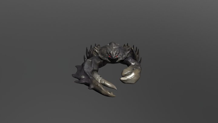 Monster Crab 3D Model