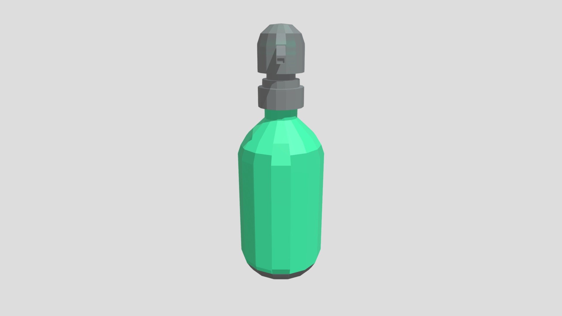 Soap Bottle Low Poly — Sketchfab embed 3D viewer