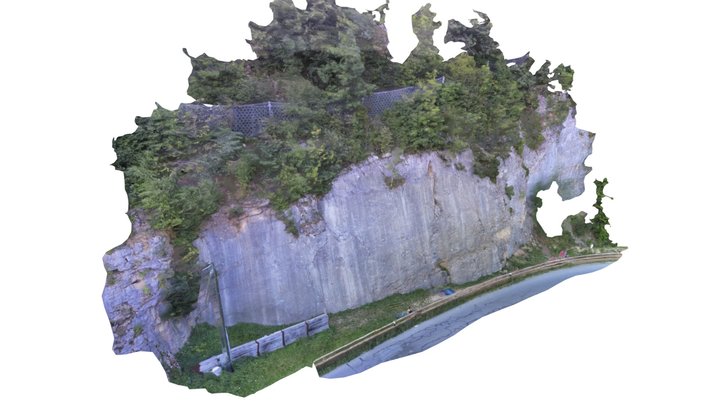 St.Georges climbing slab 3D Model