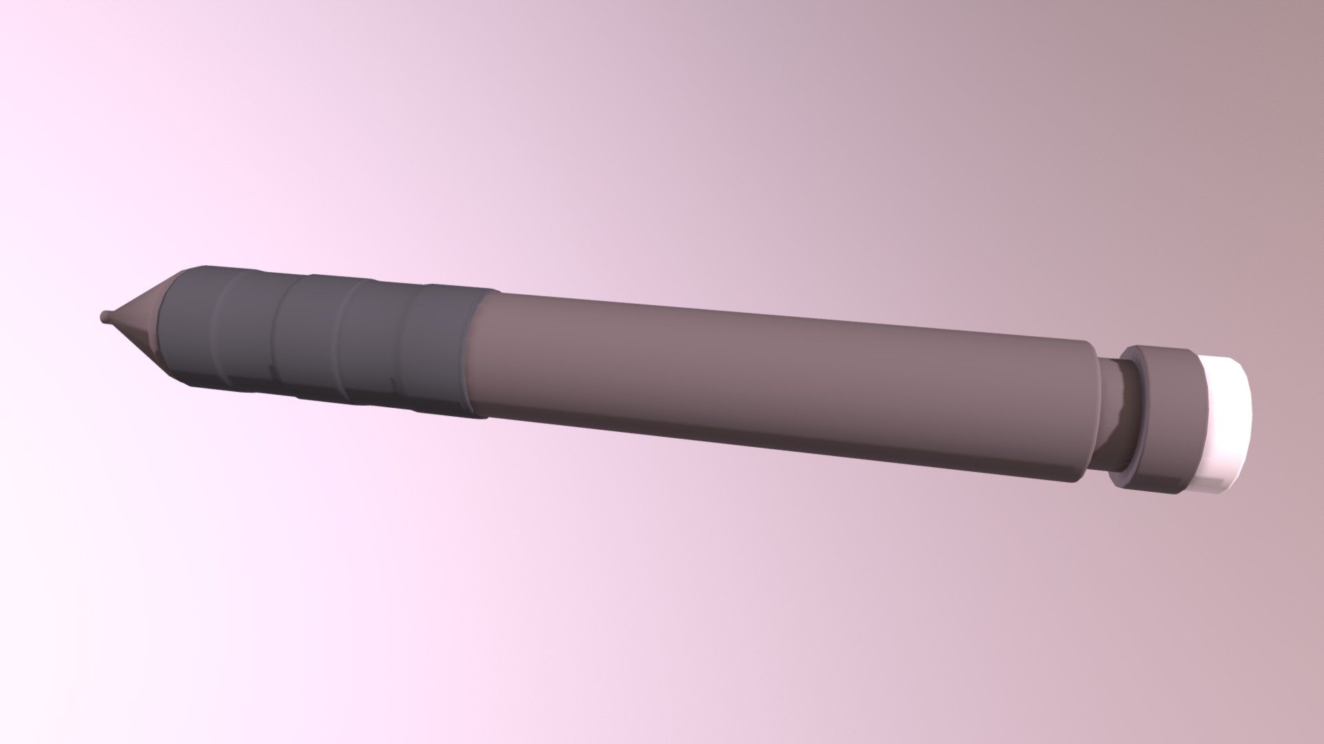 Gray pen.