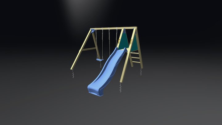 Blue Rabbit Deckswing 3D Model