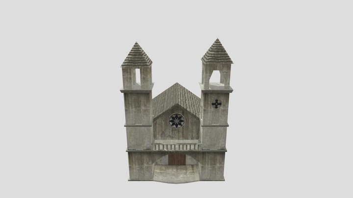 Kampana Tower 3D Model