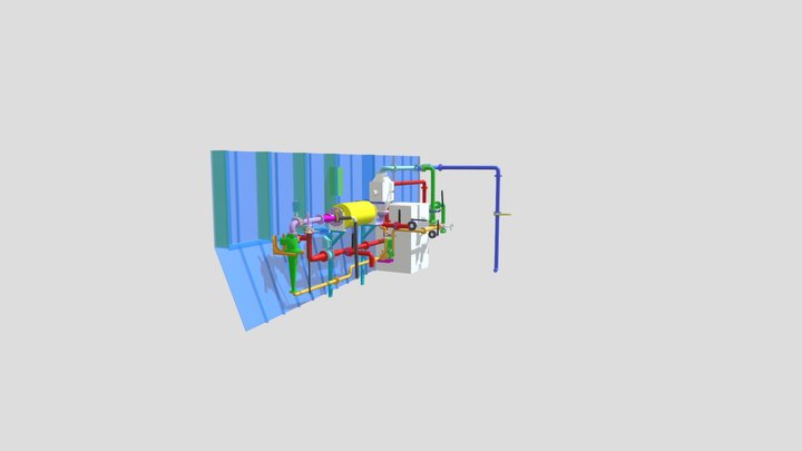 Export with wall 3D Model