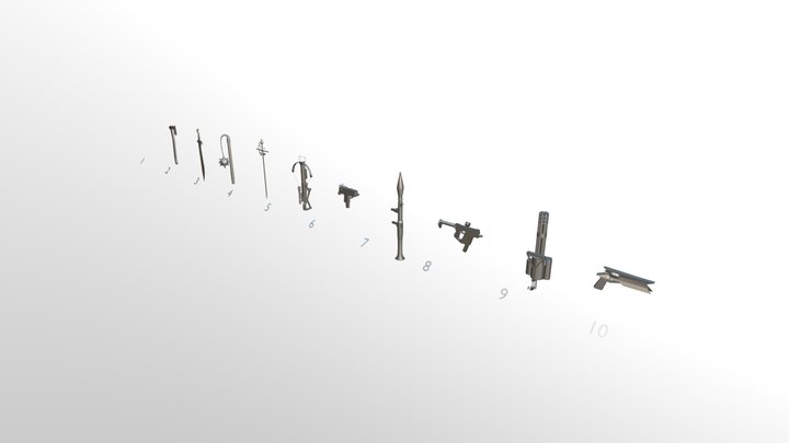 [XYZ Draft Punk] - 1.Blocking 3D Model