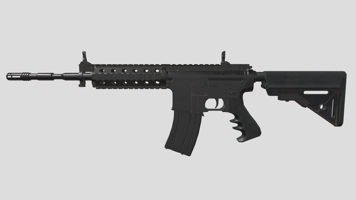 M4A1-Carbine 3D Model