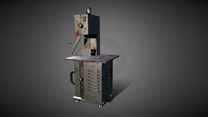 Band Saw 3D Model