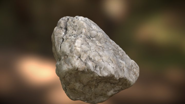 photogrammetry scan of a stone 3D Model