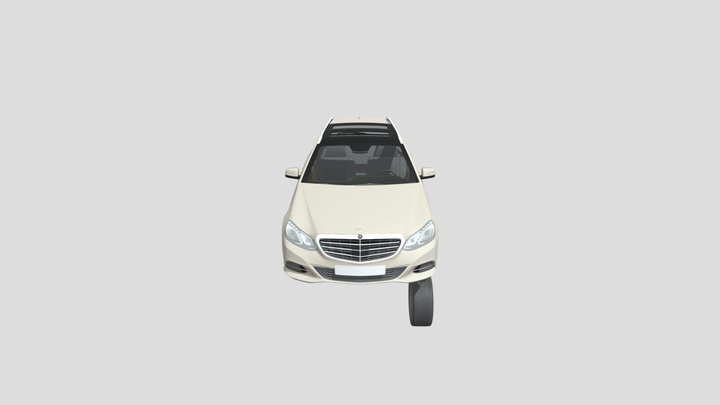 Mercedes E-class Wagon 2014 – Kostenloses 3D-Modell STL