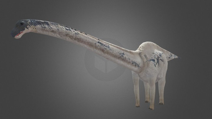 Dinosaur Hunting Supersaurus – Free 3D Model STL