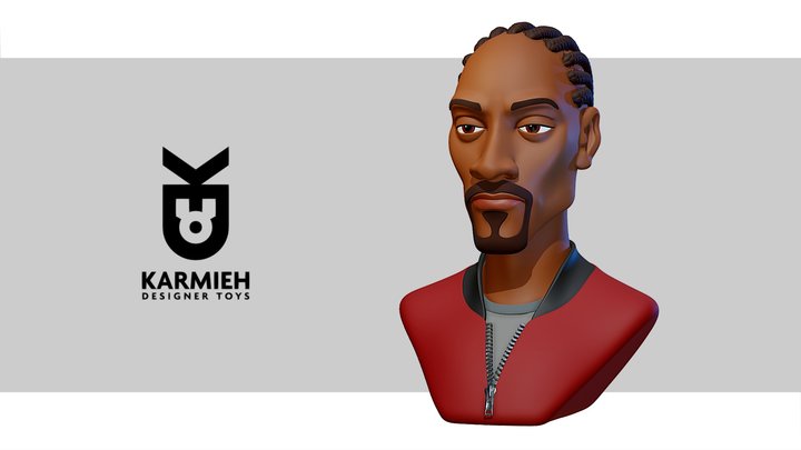 Snoop Dogg 3D Model