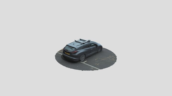 Honda Civic Estate Ortho 3D Model