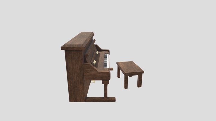 Piano 3D Model