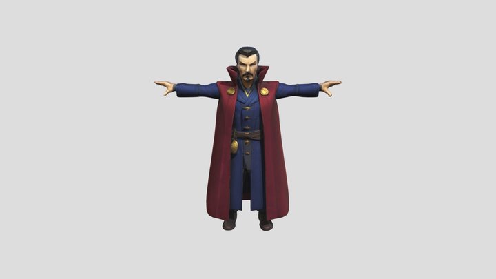 Doctor Strange 3D Character Model 3D Model