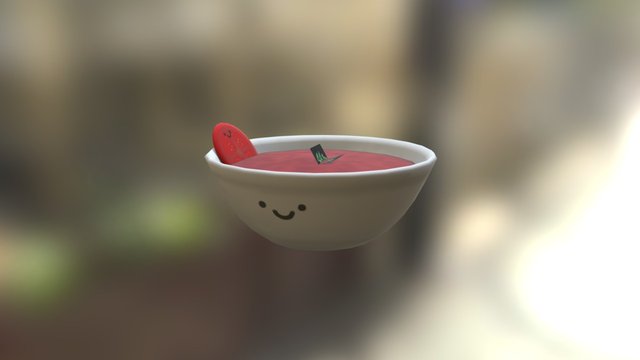 Hmm! Soup! 3D Model