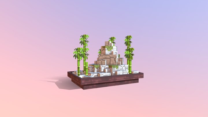 Bamboo pot 3D Model
