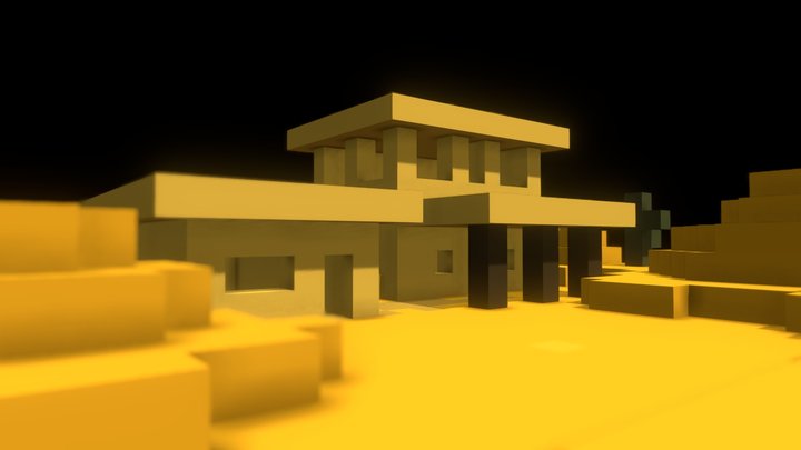 Desert Hut 3D Model