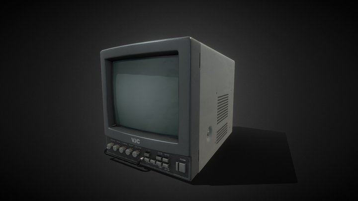 Security Monitor 3D Model