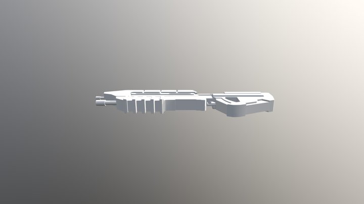 Halo MA5C 3D Model