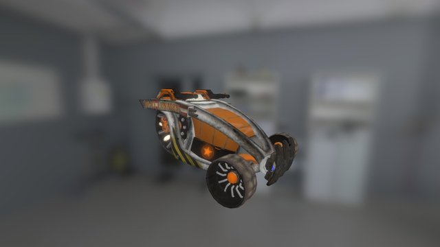 Sheriff Car 3D Model