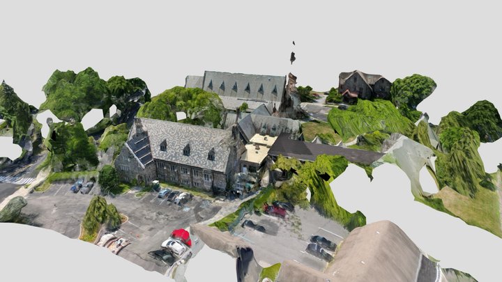 Christ's Church, Rye, NY 3D Model