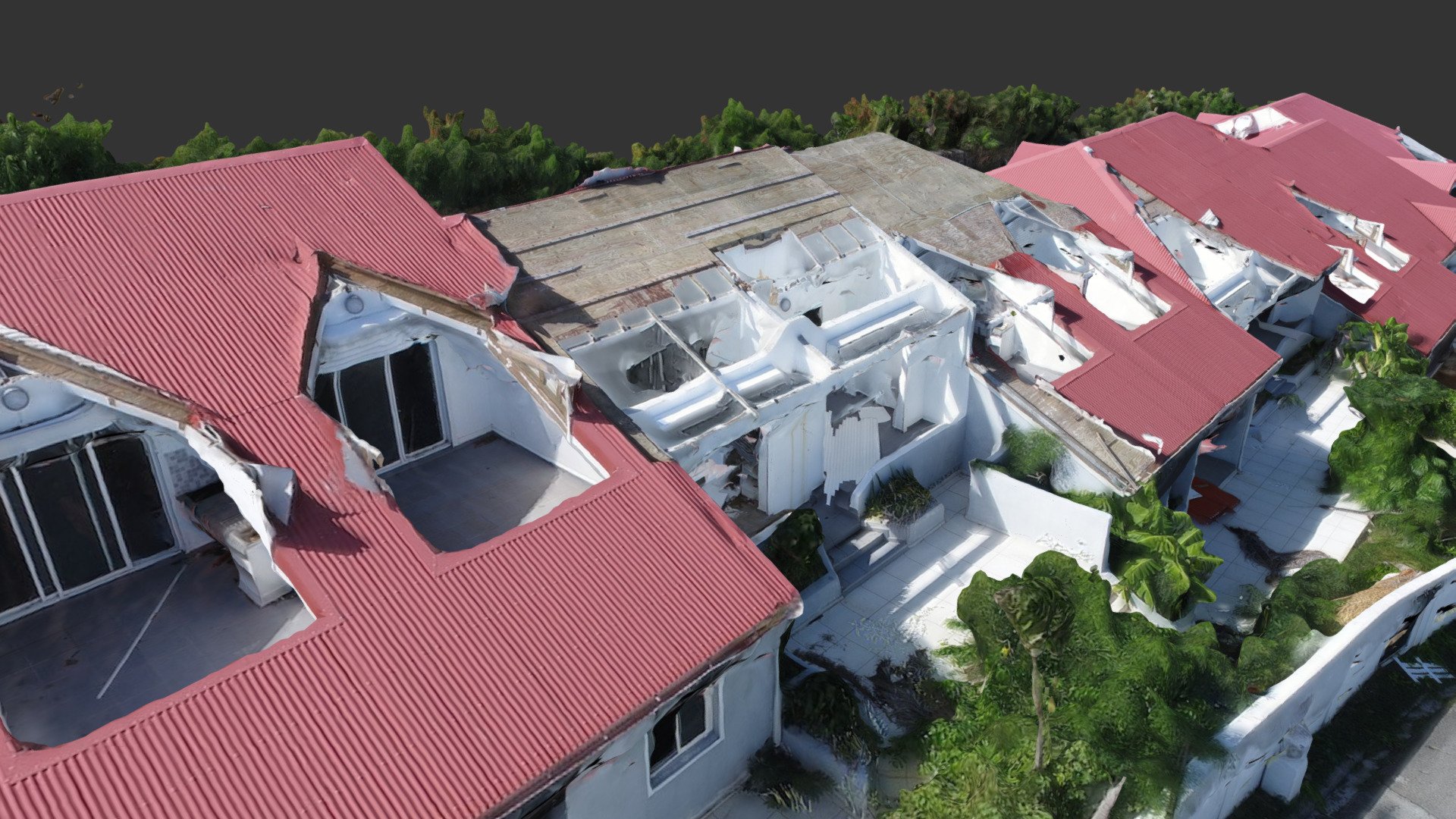 Damaged vacation property (2017 IRMA hurricane)