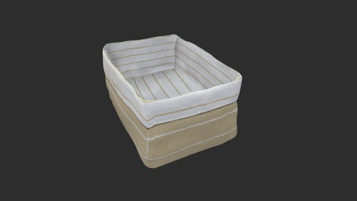 Cuenco de Tela 3D Model