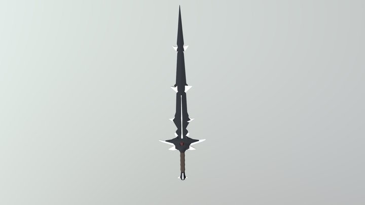 Dark Sword 3D Model