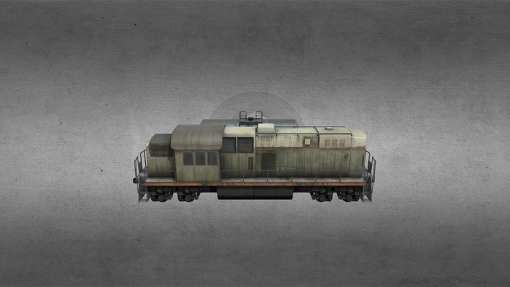 Train V1 3D Model