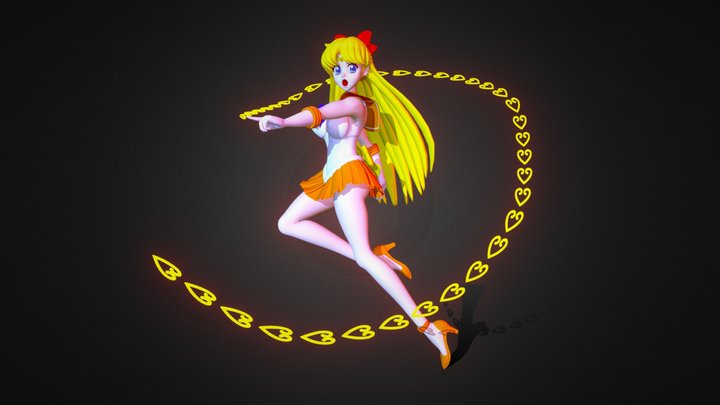 Sailor Venus 3D Model