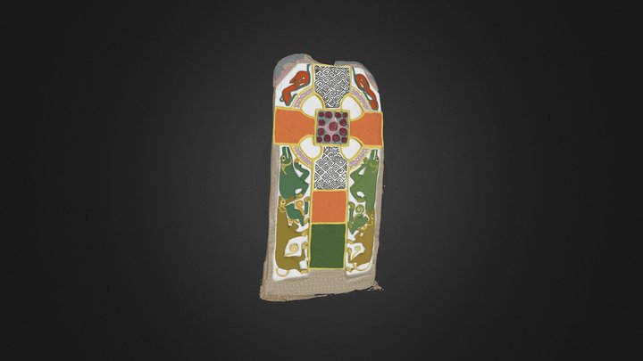 St Madoes Stone 3D Model