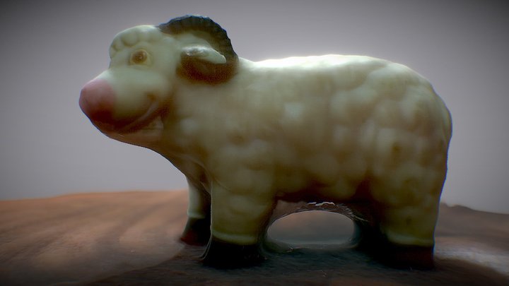 Goat toy scan 3D Model