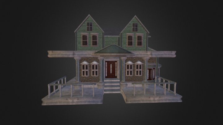 Residential Building 01 3D Model