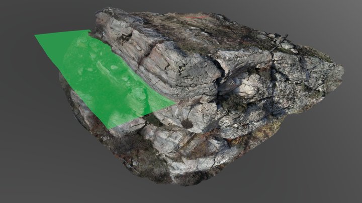 Kel Mt Park Gneiss 1M Poly 3D Model