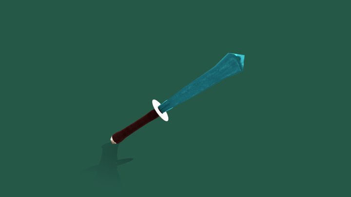 Diamond Sword 3D Model