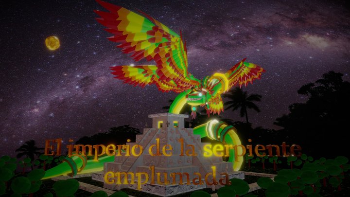 El Imperio De La Serpiente Emplumada 3D Model