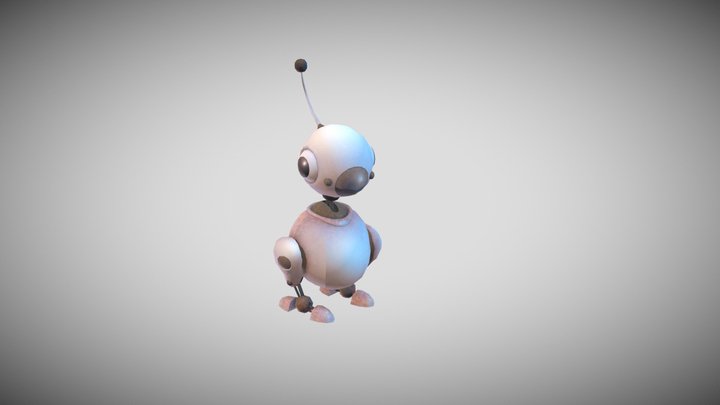 Robot chicken animations 3D Model