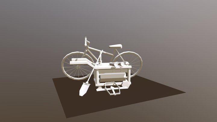 Collection of props 3D Model
