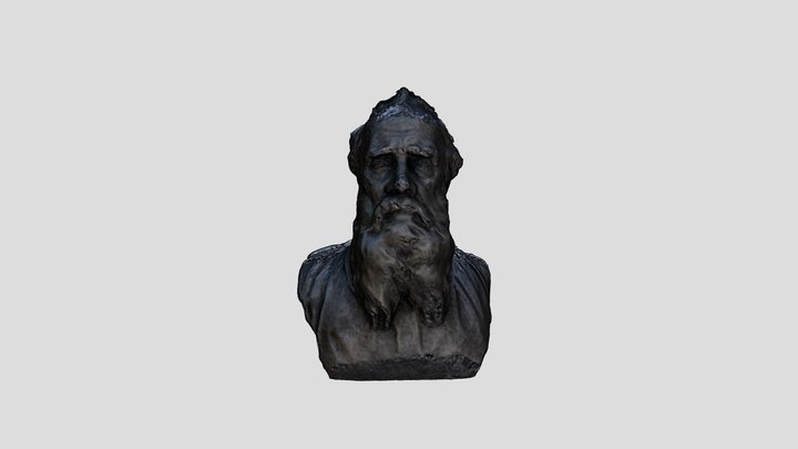 Модель_Толстой 3D Model