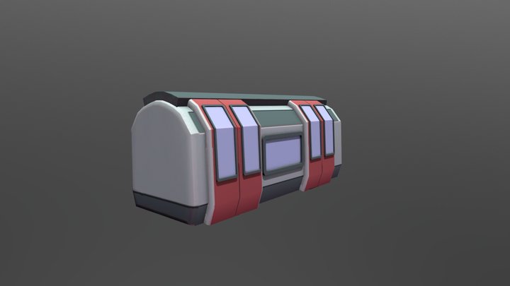 Project Exposure - Train piece 3D Model