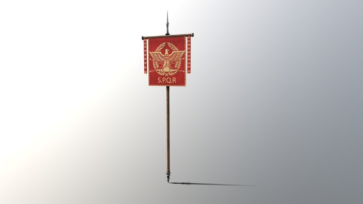 Roman Standard 3D Model