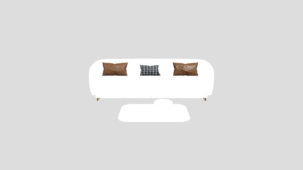 Emerald Green Contemporary Sofa