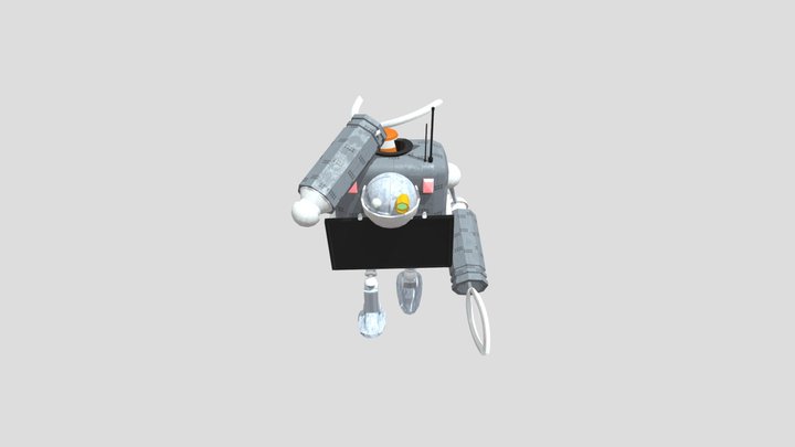 Robot of Montreal 3D Model