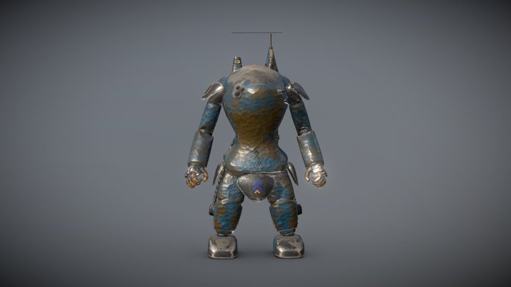 Ma.k Mecha Testing 3D Model