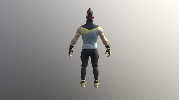 Drift Tier Fortnite Skin Season 5 3D Model