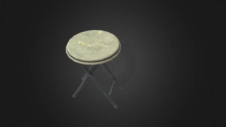 Stool Chair Taburet 3D Model
