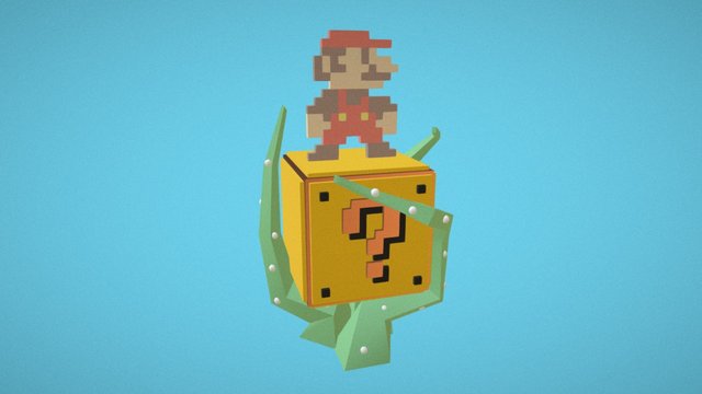 Mario 3D Model