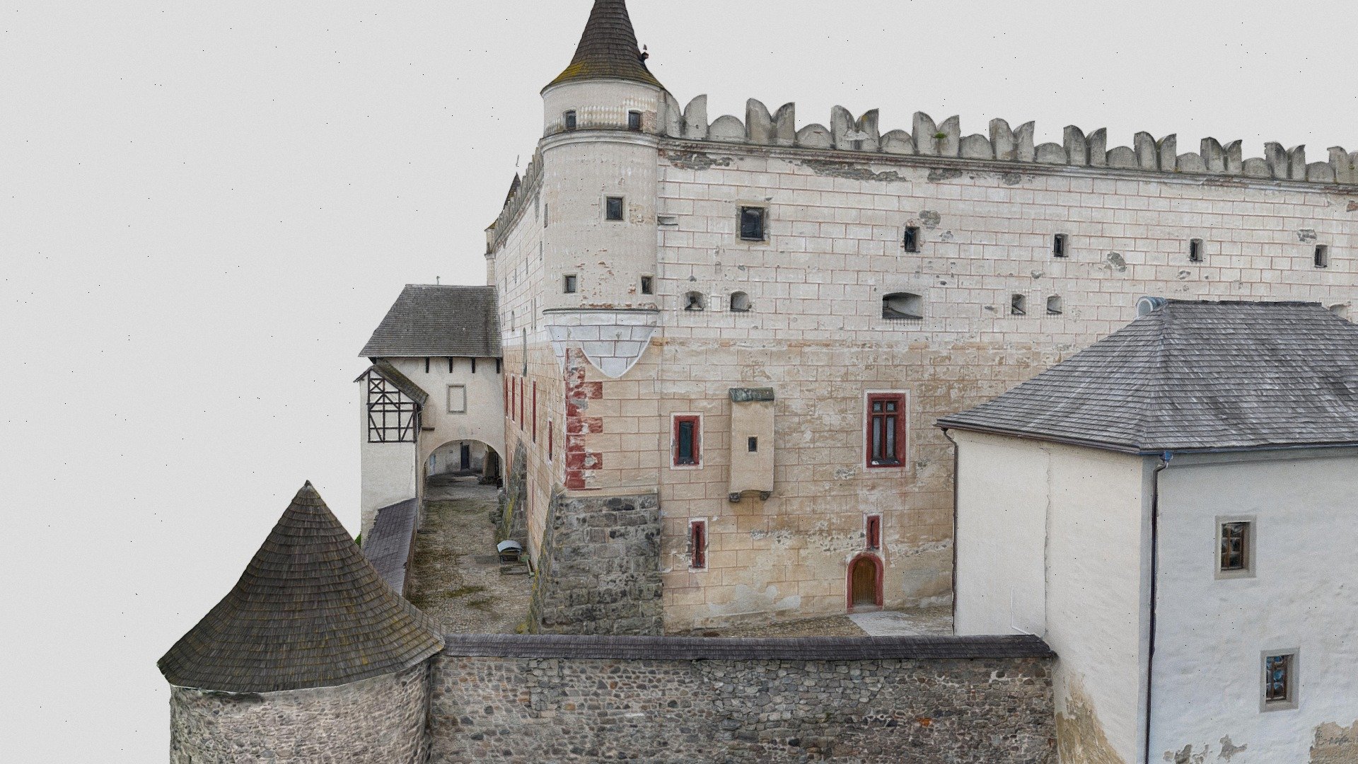 Zámok trocha lepší — Sketchfab embed 3D viewer