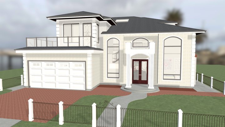 Skaha Crescent, Richmond, BC 3D Model